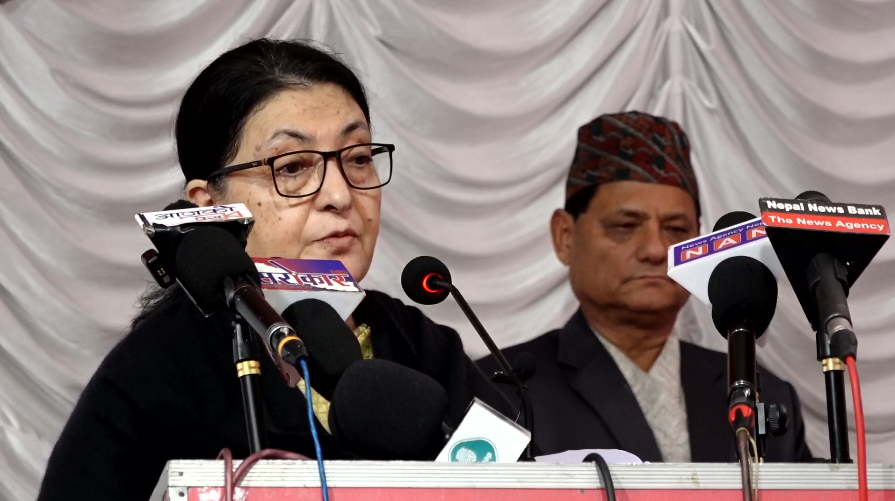 तुलसीलालले पार्टी निर्माणदेखि किसान आन्दोलनसम्म ऐतिहासिक भूमिका खेल्नुभयो : पूर्वराष्ट्रपति भण्डारी