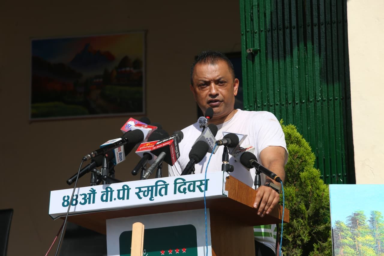 महिला, दलित र सबै समुदायलाई अवसर दिएर बीपीले लोकतन्त्रको अभ्यास गरेका थिए : गगन थापा
